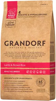 Grandorf Adult All Breeds Lamb &amp; Brown Rice для взрослых собак всех пород низкозерновой с ягненком и коричневым рисом (1 кг)