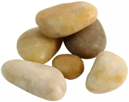 Грунт для аквариума Laguna S/yb Галька желтая 50 - 80 мм (1 кг)