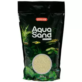 Грунт для аквариума Zolux Aquasand Anise Yellow желтый анис (4.7 кг)