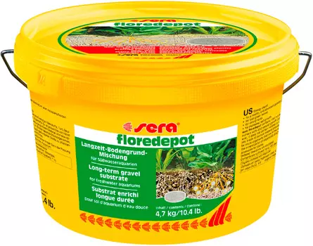 Грунт питательный для аквариума Floredepot Sera 4,7 кг (1 шт)