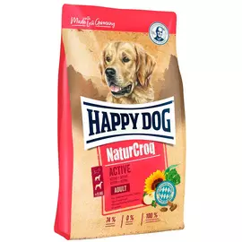 Happy Dog Naturcroq Active для активных взрослых собак всех пород (15 кг)
