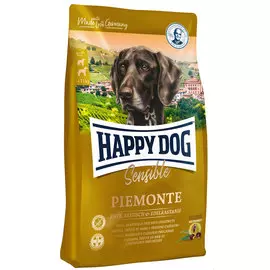 Happy Dog Supreme Piemonte Sensible Nutrition для взрослых собак всех пород при аллергии с уткой, морской рыбой и каштанами (4 кг)