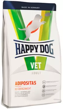 Happy Dog Vet Adipositas для взрослых собак с избыточным весом (4 кг)