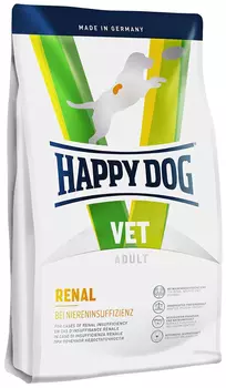 Happy Dog Vet Renal для взрослых собак при хронической почечной недостаточности (12,5 кг)