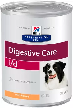 Hill's Prescription Diet I/d для взрослых собак при заболеваниях желудочно-кишечного тракта 360 гр (360 гр х 12 шт)