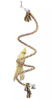 Игрушка для птиц Briko Веревочная спираль (1 шт)