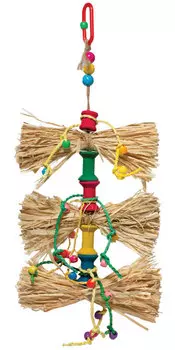 Игрушка для птиц Triol Бантики (1 шт)