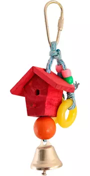 Игрушка для птиц Triol Скворечник 17,5 х 5 см (1 шт)