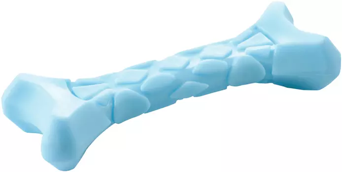 Игрушка для щенков Triol Puppy Косточка голубая термопластичная резина 10,5 см (1 шт)