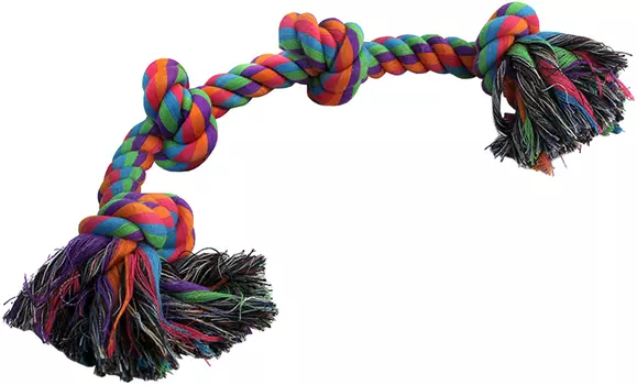 Игрушка для собак Triol Веревка 4 узла 54 см (1 шт)