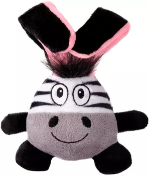 Игрушка для собак Triol Зебра ушастик полиэстер хлопок 15 см (1 шт)