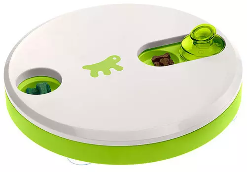 Интерактивная игрушка кормушка для медленного поедания корма для собак и кошек Ferplast Duo (1 шт)