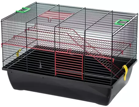Клетка для грызунов Inter-Zoo G310 Pinky 2 Metal с цветным металлическим этажом 50 х 33 х 33 см (1 шт)