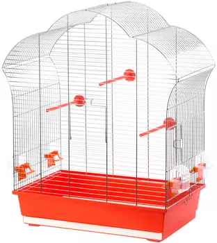 Клетка для птиц Inter-Zoo P304 Laura Iii оцинкованная 60,5 х 34 х 71,5 см (1 шт)