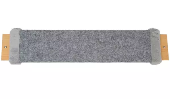 Когтеточка Дарэлл Макси серый ковролин с пропиткой 73 х 17 х 2 см (1 шт)