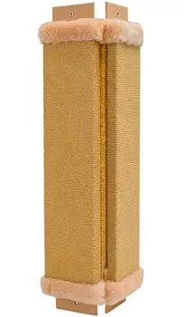 Когтеточка Дарэлл Угловая бежевый ковролин с пропиткой 57 х 24 х 2 см (1 шт)