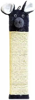Когтеточка Мышь Зооник сизаль серая 51 х 11 х 2 см (1 шт)
