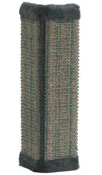 Когтеточка угловая Beeztees с кошачьей мятой сизаль мех 50 х 21 см (1 шт)