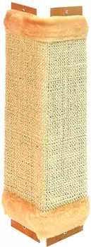 Когтеточка угловая Зооник ткань сизалевая бежевая 50 х 25 х 2 см (1 шт)