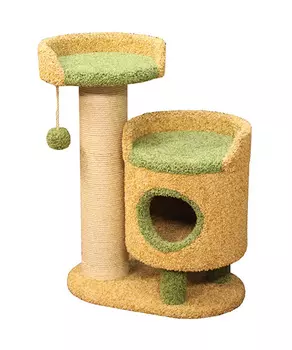 Комплекс Зё Пушок ковролин бежевый с зеленым (1 шт)