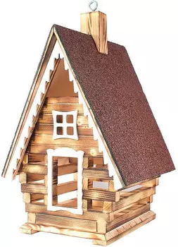 Кормушка для птиц ZooM Лесной трактир 28 х 29 х 40 см (1 шт)