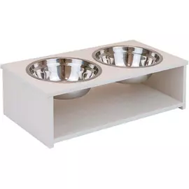 Кормушка двойная для животных Дарэлл Вудлайн ламинат 2 х 0,7 л (1 шт)