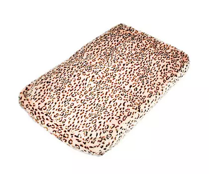 Коврик синтепоновый № 5 Пушок бежевый леопард (1 шт)