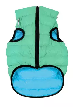 Куртка для собак Collar AiryVest Lumi двусторонняя светящаяся салатово-голубая (m47)