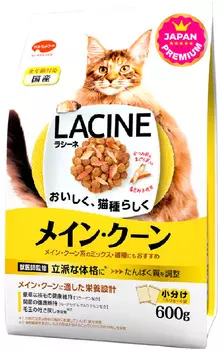 Lacine для кошек и котят мейн-кунов для суставов с тихоокеанским тунцом и японским цыпленком (0,6 кг)