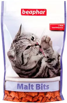 Лакомство Beaphar Malt-bits Light для кошек подушечки (150 гр)