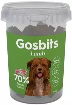 Лакомство Gosbits Lamb для собак с ягненком 300 гр (1 уп)