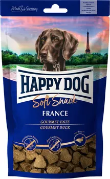 Лакомство Happy Dog Softsnack France для взрослых собак всех пород с уткой (100 гр)
