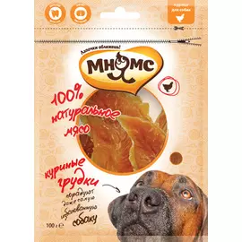 Лакомство мнямс для собак куриные грудки (100 гр)