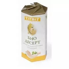 Лакомство Tit Bit био десерт для собак печенье с курицей (стандарт)