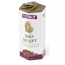 Лакомство Tit Bit био десерт для собак печенье с печенью (мини)