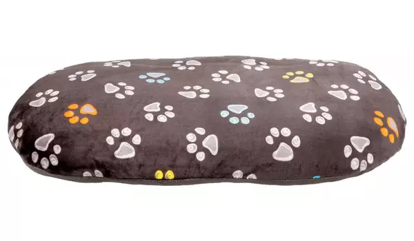 Лежак для собак Trixie Jimmy плюш серо-коричневый 80 х 50 см (1 шт)