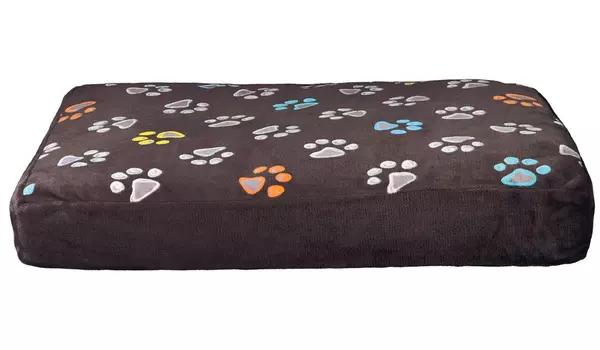 Лежак для собак Trixie Jimmy плюш серый 80 х 55 см (1 шт)