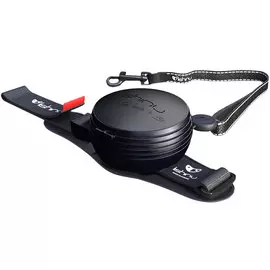 Lishinu Original 2 тросовый поводок рулетка для животных 3 м размер Xs черный (1 шт)