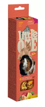 Little One - Литл Ван палочки для морских свинок, кроликов и шиншилл с фруктами (2 шт)