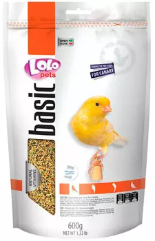 Lolo Pets Basic корм для канареек (600 гр)