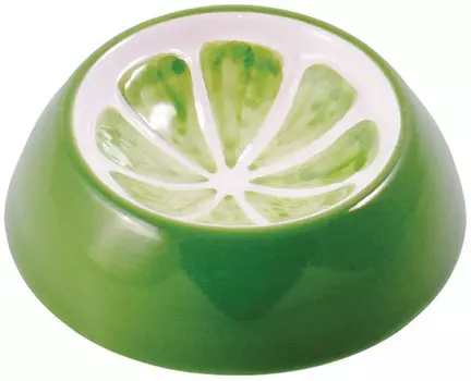 Миска для грызунов керамическая КерамикАрт Лайм (10 мл)