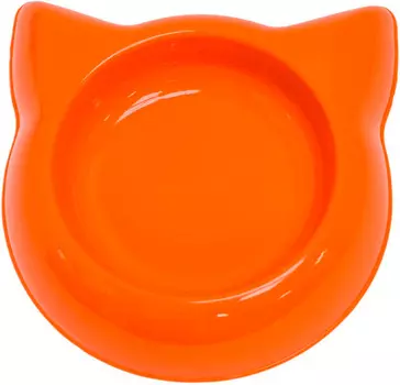 Миска для кошек Дарэлл Кошка пластиковая 0,25 л (1 шт)