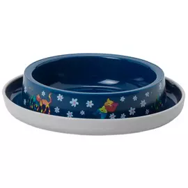 Миска для кошек и собак Moderna Trendy Dinner Друзья навсегда черника 16 х 3,2 см (1 шт)