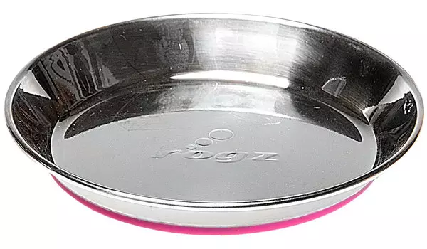 Миска для кошек Rogz Anchovy с противоскользящим дном розовая 200 мл (1 шт)