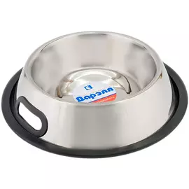 Миска металлическая Дарэлл на резинке с ручками 0,9 л (1 шт)