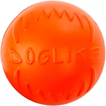 Мяч для собак малый Doglike оранжевый (1 шт)