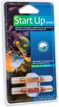 Набор препаратов для подготовки аквариумной воды Prodibio Start Up Nano 10 мл х 2 ампулы (1 уп)