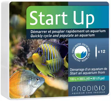 Набор препаратов для подготовки аквариумной воды Prodibio Start Up Standart 10 мл х 12 ампул (1 уп)