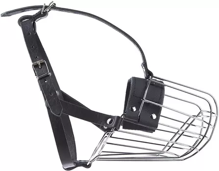 Намордник для собак c удлиненной мордой Julius-K9 Middle металл овчарка 37 х 13 х 10 см (1 шт)