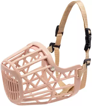 Намордник для собак пластиковый № 3, 5,5 х 4 х 9 см Triol P813-1 (1 шт)